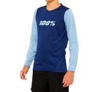 100% Ridecamp Youth Long Sleeves MX Motocross Jersey Slate / Navy