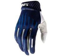 100% RIDEFIT MOTOCROSS MX MTB BIKE GLOVES - NAVY BLUE / WHITE
