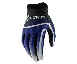 100% Ridefit MX Gloves BlueXL Blue