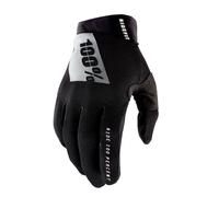 100% Ridefit MX Motocross Gloves Black