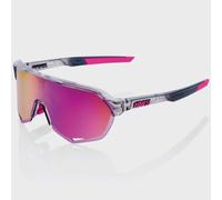 100% S2 Glasses - Mirror Lens - Polished Translucent Grey / Purple Multilayer Mirror Lens
