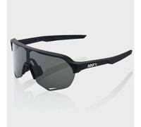 100% S2 Glasses - Smoke Lens - Soft Tact Black / Smoke Lens