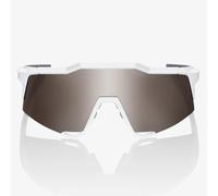 100% S3 Sunglasses - HiPER Mirror Lens - Soft Tact White / HiPER Red Multilayer / Mirror Lens