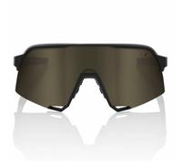 100% S3 Sunglasses - Mirror Lens - Polished Translucent Grey / Purple Multilayer Mirror Lens