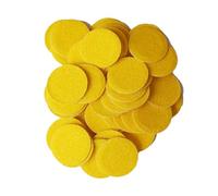 100 Sanding Discs for Electric Foot File and Callus Remover, Round Pedicure Replacement Discs for Foot Care and Smoothing- Coarse