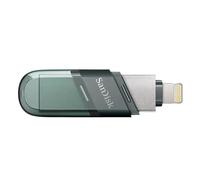 100% Sandisk USB 3.1 Flash Drive iXpand 64GB 128GB 256GB Flash Disk With Type A Lightning Port Memory Stick phone computer work green