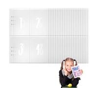 100 Savings Challenge Binder - Money Saving Envelopes for Cash Challenge,100 Envelopes Money Saving, Envelope Binder, Savings Challenges Budget Book for Home