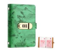 100 Savings Challenge Envelopes,Banknote Storage Notebook with Lock,Cash Management Binder | for Freelancers Students Beginners Families Couples Home Office Apartment Travel