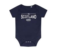 100% Scotland Six Nation Rugby Baby Grow Newborn Gift Navy 3-6 Months