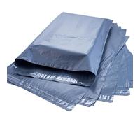 100 Sealable Mailing Bags- 10" x 14"- Postal Grey Envelopes for Packaging and Posting- Self Seal