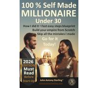 100 % Self Made MILLIONAIRE Under 30: How I did it ▪ Fast easy steps blueprint ▪ Build your empire from Scratch ▪ Skip all the mistakes I made