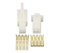 100 Sets 2.8mm Connectors 4 Pin DJ7041A-2.8 Electrical Wire Plug Male And Female Automobile Lighting Adapter Connector
