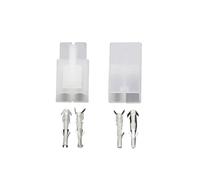 100 Sets 2 Pin/Way L6.2-2P Connector Plug Male And Female Air Docking Connector 6.2mm Pitch Electrical Connector(Without Wing)