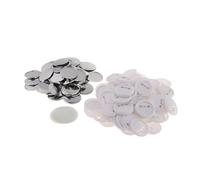 100 Sets 58mm Round Pin Badge Button Parts Making Mold Kits Supplies For Button Maker Badge Art Craft Supplies Multipurpose