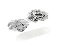 100 Sets Blank Badge Pin Button Maker Parts 25/32/37/44/58mm Badge Press Maker Machine Part Multipurpose(37mm)