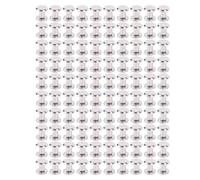 100 Sets Rivet Stud Set Flat Round Head Stainless Steel Decoration Leather Mother and Child Nails M2 Fastener for Guardrail Pliers Rail Guard, Leathercraft Rivets (3 * 4 * 6mm)