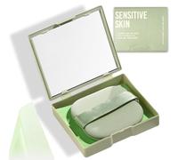 100-Sheet Oil Blotting Papers for Face - Matte Finish & Shine Control - Portable Mirror & Puff Included - Quick Absorbing Blotting Sheets for Oily Skin & Makeup - Remove Excess Grease On-The-Go