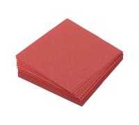 100 Sheet Origami Paper Double Sided Bright Red 2x2 Inch Square Sheet for Art Craft Project, Beginners, Gifts Decor