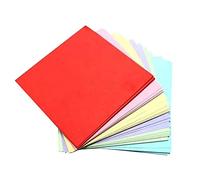 100 Sheets 10 Colors Double Sided Folding Origami Papers Arts Crafts 10x10 cm