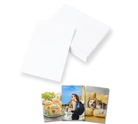 100 Sheets 4x6 inch Glossy Photo Paper, 200gsm A6 10 x 15 cm White Photographic Paper, Custom Photo Printing Waterproof Resin Coated Personalized Gifts for HP Canon Epson Inkjet Printers