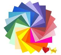100 Sheets 8.5" X 11" Colored Cardstock,250GSM 20 Assorted Colors Construction Paper Card Stock Printer Paper for DIY Crafts,Scrapbooking