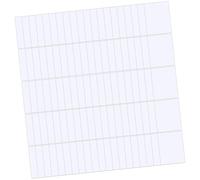 100 Sheets A 4 Printable Sticker Paper Decal Clear Copy Paper Suitable for Inkjet Printers