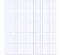 100 Sheets a 4 Printable Sticker Paper Waterproof Decal Clear Copy Paper Suitable for Inkjet Printers