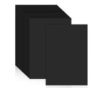 100 Sheets A4 Black Card, 230gsm Black Cardstock Card Paper Blacks Thick Craft Paper Cardboard for DIY Crafts Making Arts Business Cards Office Printing