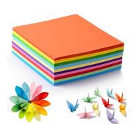 100 Sheets A4 Coloured Paper - Assorted Colours for DIY Arts & Crafts/Paper Cutting/Drawing/Origami