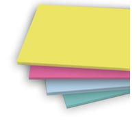 100 Sheets A4 Pastel Cards Mixed Coloured Cards 250gsm Multipurpose Thick Paper Printer Card 100% Recycled Art & Craft Card for Decoration Drawing Sketching Cutting Folding Paper Stationary Supplies
