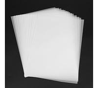 100 Sheets A4 Size Glassine Paper, Translucent Sulfuric Cake Bottom Paper Wrapping Art Papers for Copy Calligraphy Sketch Track Transfer