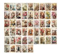 100 Sheets Artistic Scrapbook Paper Journal Background for Scrapbooking Card Making Memory Book Embellishment Journaling