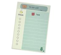 100 Sheets Bear Sticky Notes Rabbits Weekly Plan a 6 School Office Supplies Self-Adhesive Sticky Notes Animal Memo Pad