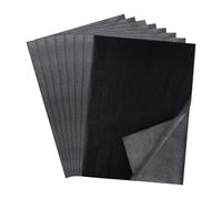100 Sheets Black Transfer Paper Carbon Papers Carbon Paper A4 & Carbon-Paper for Tracing Graphite Papers for Metal, Glass, Paper, Carving, DIY Wood Burning Transfer Craft (A4 / 8.3 X 11.5 Inches)