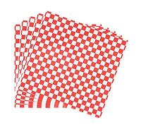 100 Sheets Burger Paper Sheets, Greaseproof Paper Sheet Oil-Proof Food Grade Burger Wrappers Sandwich Papers Wrap 11x10 inch