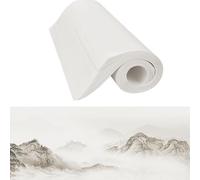 100 Sheets Chinese Ink Painting Sumi Drawing Paper Practice Xuan Rice Paper for School Brush Writing Drawing Supplies-34 x68cm