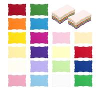 100 Sheets Colored Cardstock Blank Note Cards Colorful Thick Paper 92LB/250gsm Cards Stock for Business Cards, Invitations, Postcards, Photos, DIY Crafts, 20 Assorted Colors (4 x 6 Inch)