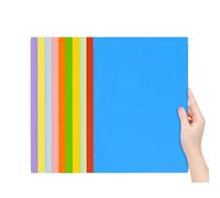 100 Sheets Coloured Paper A4 70gsm Craft Paper Construction Paper 10 Colour (10 Colors)