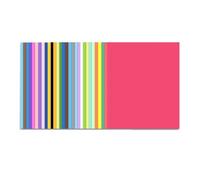 100 Sheets Coloured Paper A4 70gsm Craft Paper Construction Paper 20 Colour (20 Colors)