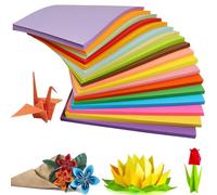 100 Sheets Coloured Paper A4 - Cezmkio 70gsm Coloured A4 Paper Assorted in 20 Colour Handmade Copy Paper Pastel Paper for DIY Arts & Colorful Projects Origami Paper (100)