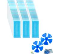 100 Sheets Cooling Patches with 2pcs Hat Ice Pack, Migraine Patches, Headache Strips, Cooling Gel Pads Up to 8 Hours of Cooling,Cooling Pad Headache Soothing,Toothache Pain, Fever and Sunstroke