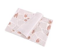 100 Sheets Food & Sandwich Paper Food Wrapping Paper Baking Deli Basket Liner Grease Proof Wrappers for Cake/Gift/Cheese Burger/Sandwich/Bread-Newspaper