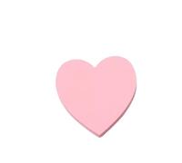 100 Sheets Heart Sticky Notes Notepad Self Note Pads Notebook Planner Sticker for Office School Stationery Accessories for Notebook,Office(Pink)