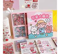 100 Sheets Kawaii Stickers,Cute Cartoon Stickers,Decorative Scrapbook Stickers,for Decorating Diaries,Notepads