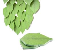 100 Sheets Leaf Post It Notes, Self Sticky Classroom Decorations, Novelty Personalised Post It Notes, Paper Leaves for Crafting Sticky Memo Set for DIY Decoration, School and Home Uses