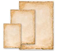 100 Sheets Motif Letter Paper! Old Paper History Vintage DIN A5 - Paper-Media