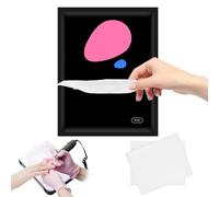 100 Sheets Nail Dust Collector Filter Paper,Disposable Dust Collector Nail Tech Filter Cotton Pad,Nail Accessories,Nail Tech Must Haves,For Most Nail Dust Vacuum Machine Nail Home and Nail Salon Use.