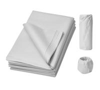 100 Sheets Newspaper Offcuts Packing Paper, 65 x 45cm White Wrapping Paper for Moving House, Packing, Crafting, Clothes, Storing Fragile Items and Gift Wrapping