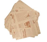 100 Sheets Non-Stick Baking Paper 22 x 22 cm Square Parchment Paper Burger Paper Deli Paper Sheets Sandwich Wrap Paper Disposable Greaseproof Paper for Fryer Grill Cooking Steam