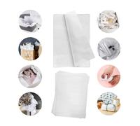 100 Sheets of Acid Free Tissue Paper White MG 18gsm Wrapping Decorative Sketch and Cutting Paper for Art Craft and Packing - 450mm x 700mm